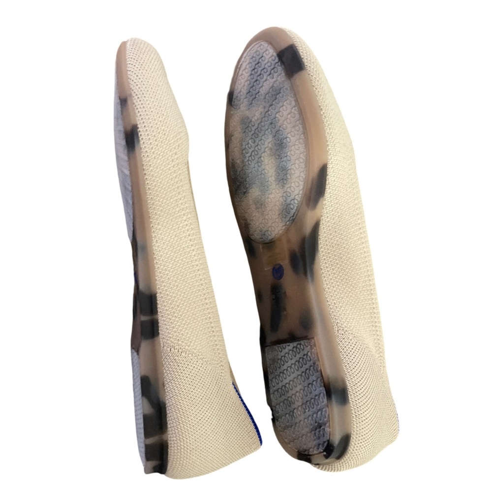 New Rothy's The Flat Ecru NWOB - Picture 4 of 10